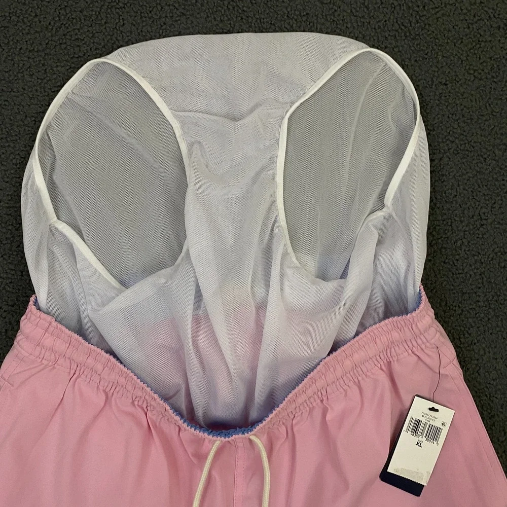 Polo Ralph Lauren 5.75 Inch Traveler Classic Swim Trunk Men XL Pink Pony Stretch